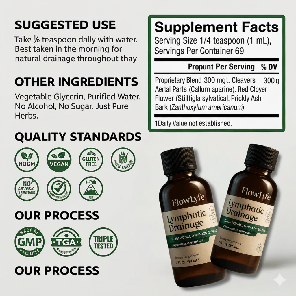 FlowLyfe De-Puff and Energizing Drops